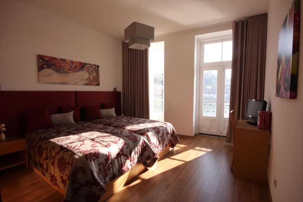 Apartamentos Sobre O Douro Порту Номер фото